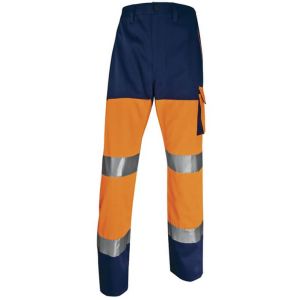 Pantaloni alta visibilità Deltaplus  Arancio