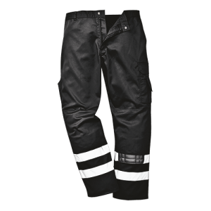 Pantaloni Combat di Sicurezza Iona Portwest  - S917BKRL - Nero