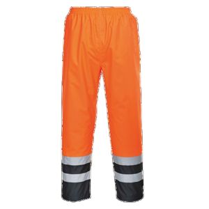 Pantaloni traffic bicolore alta visibilità Portwest  - S486ORRL - Arancio