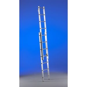 Scaletta regolabile in alluminio per trabattelli