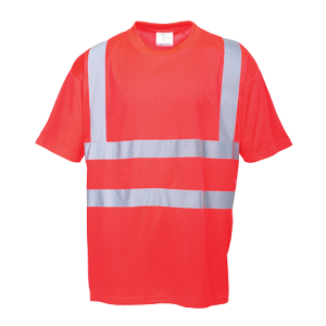 T-shirt alta visibilità Portwest  - S478RERL - Rosso