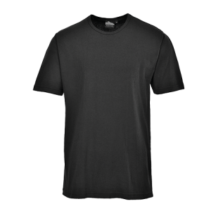 T-Shirt termica maniche corte Portwest  - B120BKRL - Nero